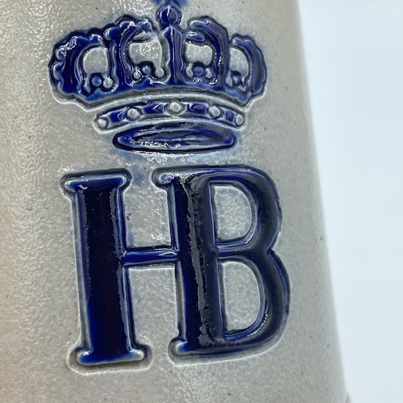 Vintage Miniature Hofbrauhaus Salt Glaze Stoneware Beer Stein - Picture 5 of 11